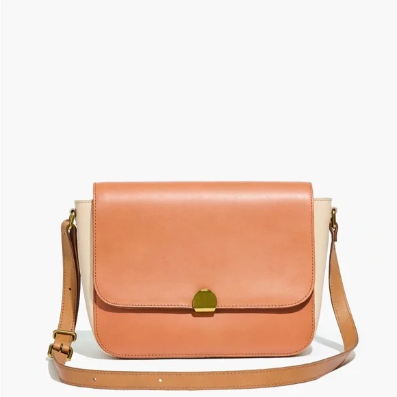 Madewell The Abroad Shoulder Bag: Colorblock Edition NWT - Picture 3 of 9